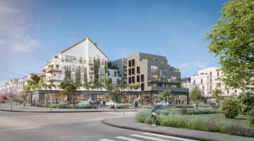 Programme Neuf LE DOMAINE DU PARC MANSART - BAT I - cage I1 (Défiscalisation) Plaisir